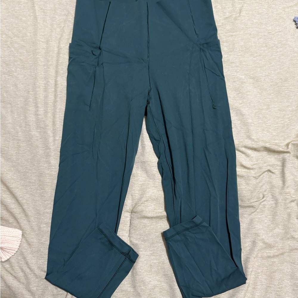 OFFLINE BY AERIE- High-Rise Teal Wide-Leg Women’s Pants